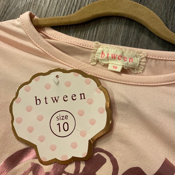 NWT, Good Vibes Only Hi-Low Top, Girls 10 - Picture 2 of 2